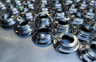 Chrome plating of parts